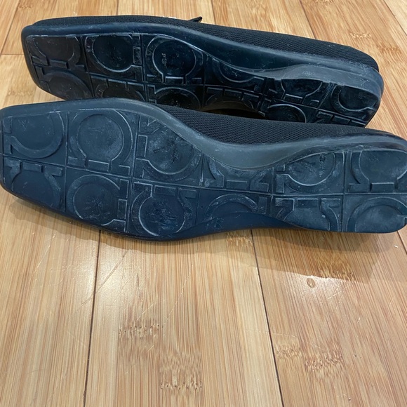 SALVATORE FERRAGAMO Women’s Sport Square Toe Low Heel Loafers - Picture 2 of 8